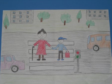 Добрый поступок рисунок легкий