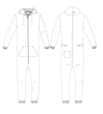 Эскиз комбинезона