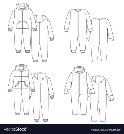 Комбинезон вектор