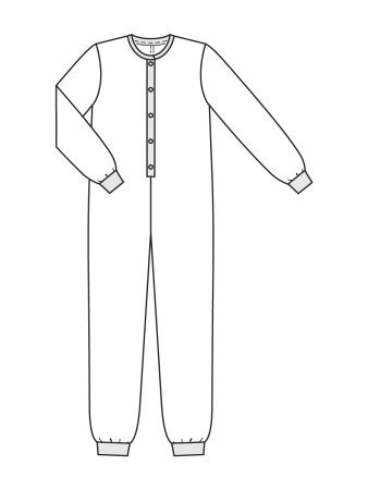 Лекала комбинезона женского