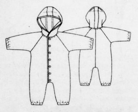 Комбинезон раскраска для детей