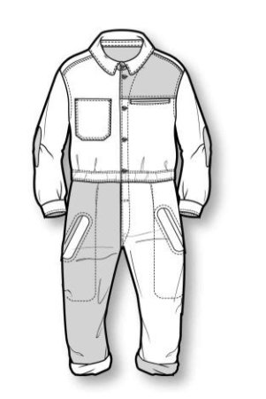 Рабочая одежда для рисования