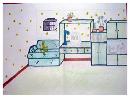 Моя комната рисунок