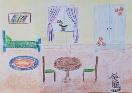 Рисование мебель старшая группа