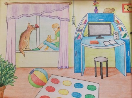 Рисунок детской комнаты
