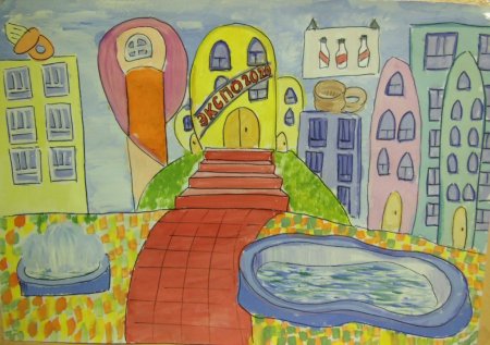 Школа моей мечты рисунки детей