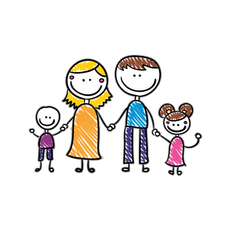 Семья рисунок без фона