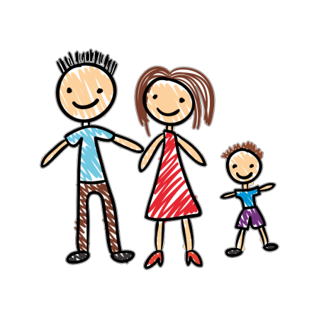 Нарисованная семья