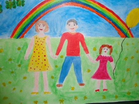 Семья рисунок