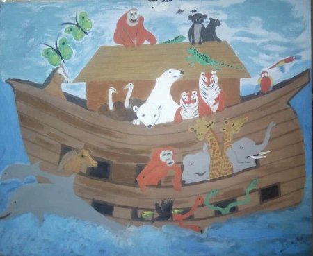 Ноев Ковчег Всемирный потоп иллюстрации