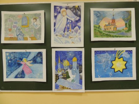 Рисование на тему Рождество в подготовительной группе