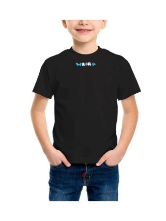 Футболка черная детская