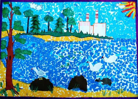 Сосновый Бор рисунок для детей