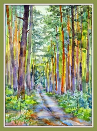 Мария Трушникова акварель