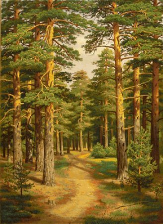 Владимир Бебия картины пейзажи