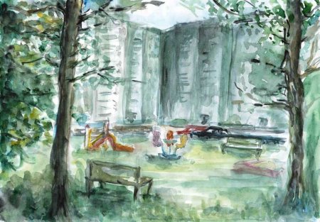 Картина Бунина Сосновый Бор