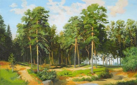 Сосновый Бор рисунок детский