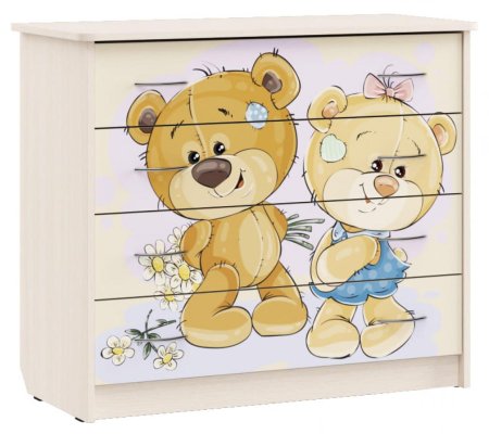 Комод "мишки" №11 (Эльф-пласт)