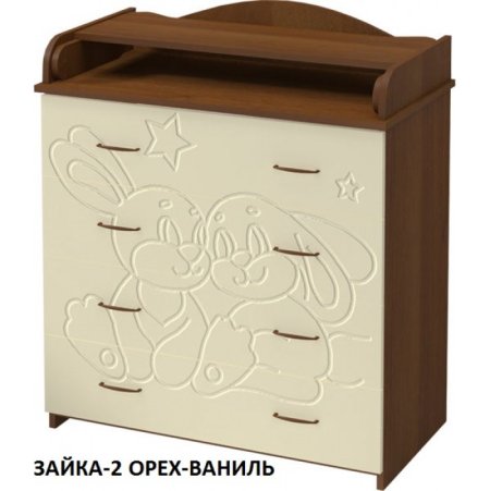 Пеленальный комод с рисунком