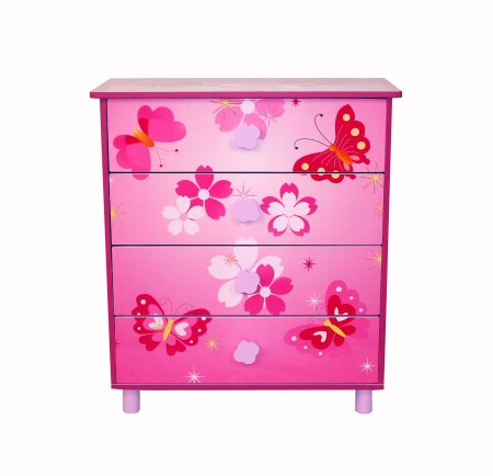 Комод фэнтези белый рамух