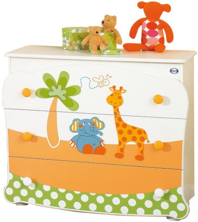 Комод 4 секции Единорог 36*37*76,7 м 2792 м-пластика