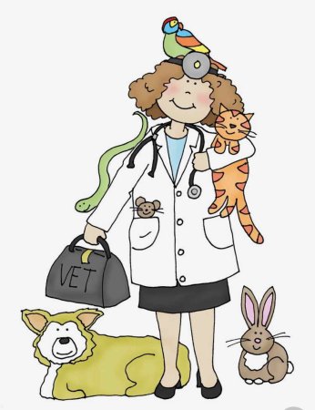 Ветеринар иллюстрация