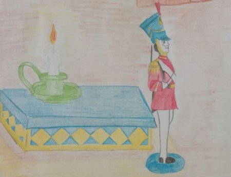 Стойкий оловянный солдатик для рисования