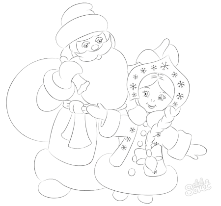 Деде Моросо Снегурочкой