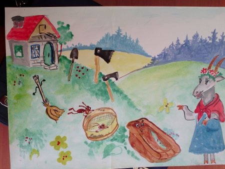 Иллюстрация к Федорино горе 2 класс