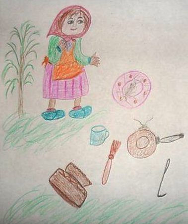 Рисование Федорино горе