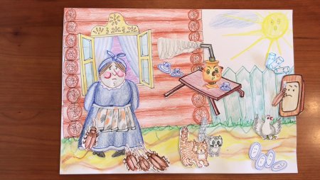 Иллюстрация к произведению Чайковского Федорино горе