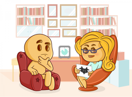 Психолог иллюстрация для детей