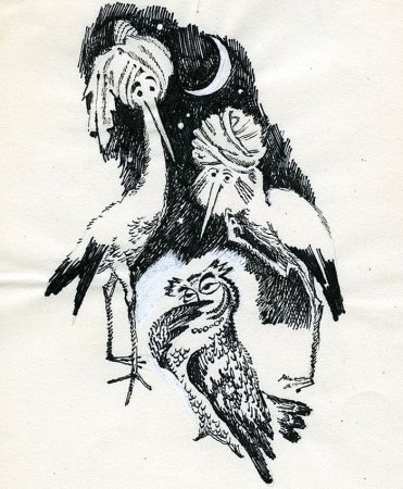 Калиф Аист рисунок