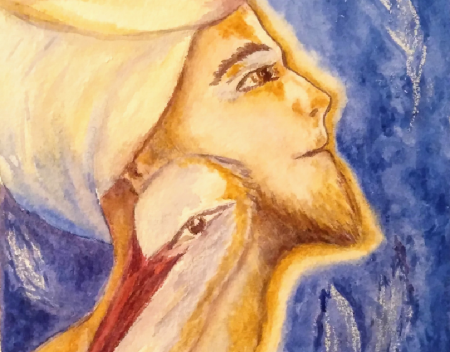 Нарисовать Калиф Аист