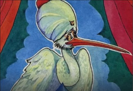 Аист рисунок для детей карандашом