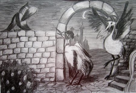 Сказка Калиф Аист