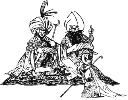 Калиф Аист иллюстрации к сказке