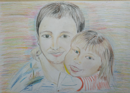 Конкурс рисунков мой папа самый лучший