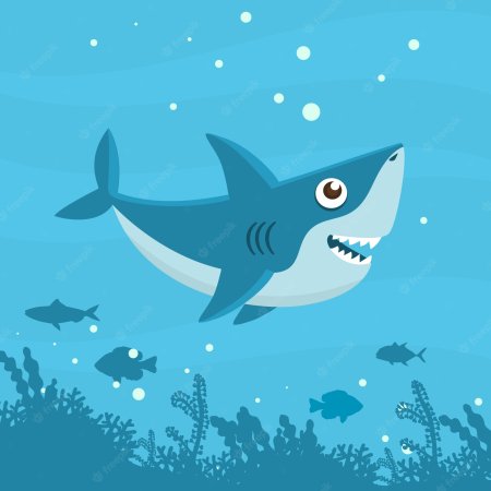 Акула для детей