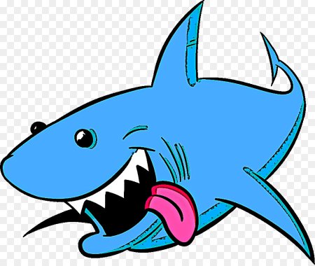 Акуленок мультяшный