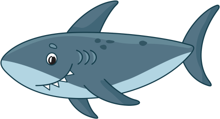 Акула клипарт