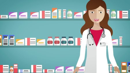 Профессия фармацевт рисунок