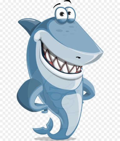 Акула улыбается