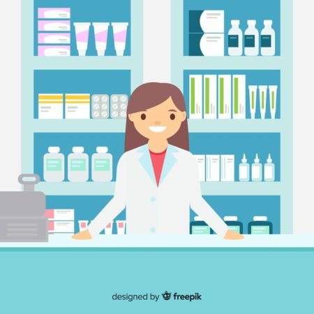 Фармацевт мультяшный