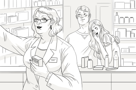 Фармацевт раскраска