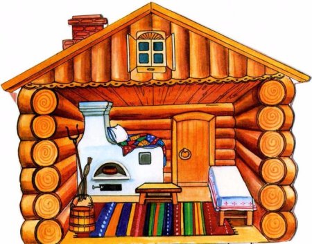 Изба рисунок