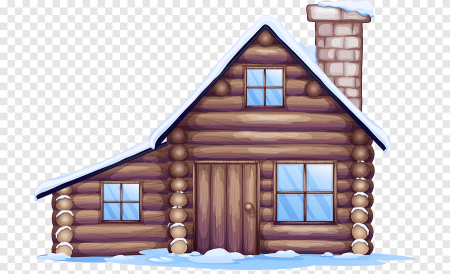 Деревянная изба для детей