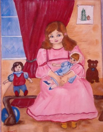 Кукла рисунок