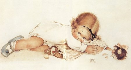 С няней Мусоргский иллюстрация