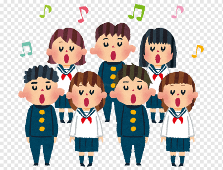 Дети поют в Хоре